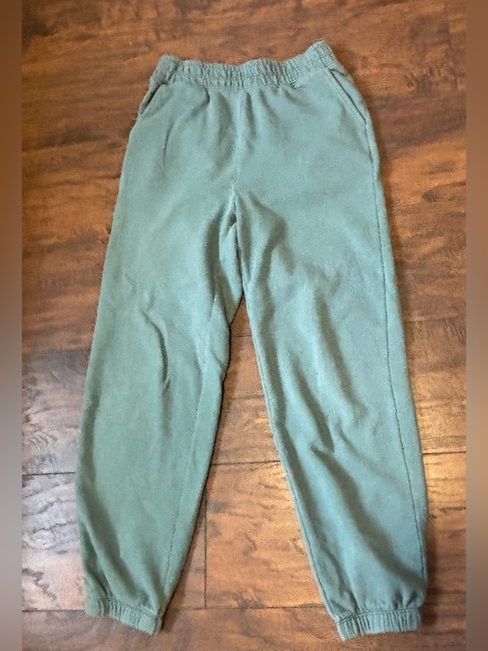 American Eagle Outfitters Sage Green Fleece Joggers